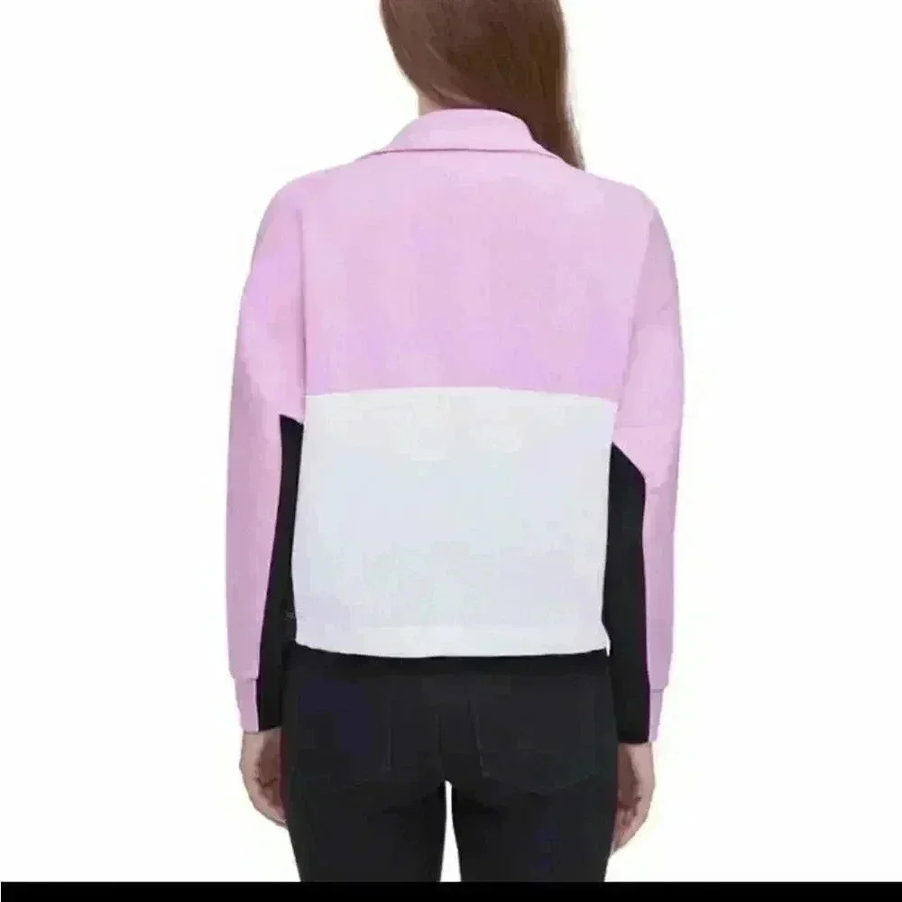 BRAND NEW DKNY SPORT WOMENS 1/2 ZIP PULLOV… - Picture 4 of 7